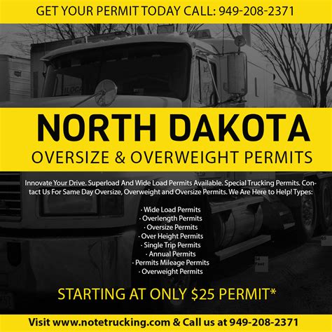 nd oversize permits